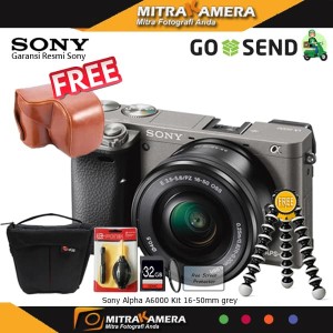 Sony Alpha A6000 Kit 16 50mm Sony Alpha 6000 Free Memory 16gb Tokopedia