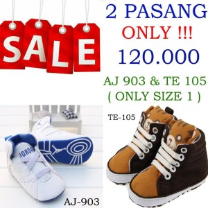 Sepatu Bayi Promo 2 Pasang Pl 318 Pl 319 Tokopedia