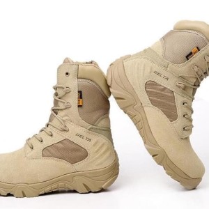 Sepatu Delta Coklat Gurun 516 Tinggi Tokopedia