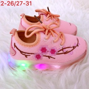 Sepatu Anak Cewek Import Bunga Sepatu Led Anak Perempuan Import Bunga Tokopedia