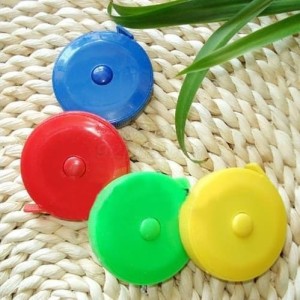 Meteran Baju Tubuh Gulung Putar Mini Tarik Candy Colour 150 Cm Tokopedia