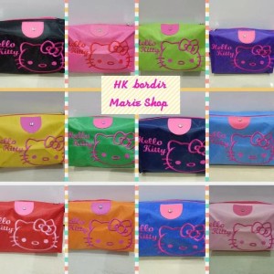 Sale Tas Kosmetik Bordir Hello Kitty Tokopedia