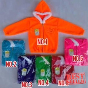Baju Jaket Bayi Lembut Hangat Lucu Sleting Tokopedia