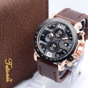 Jam Tangan Pria Tetonis T 9215a Tokopedia