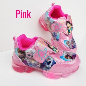 Sepatu Anak Perempuan Kets Frozen Led Tokopedia