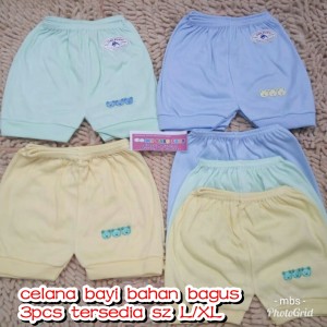 Celana Bayi Pendek 3pcs Celana Bayi Newborn Celana Bayi Baru Lahir Motif Gajah Tokopedia