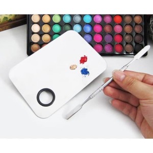 Promo Set Mixing Palette Spatula Makeup Palet Kosmetik Stainless Steel Tokopedia