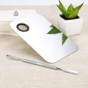 Promo Set Mixing Palette Spatula Makeup Palet Kosmetik Stainless Steel Tokopedia
