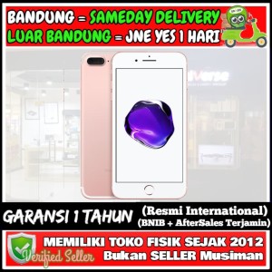 Iphone 7 Plus 128gb Garansi Distributor 1 Thn Tokopedia