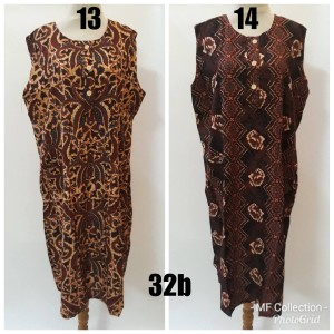 Daster Pendek Batik Kencana Ungu Model 25 Label Biru Daster Plisket Saku Tokopedia