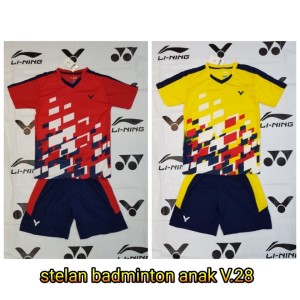 Setelan Badminton Jersey Bulutangkis Kaos Badminton Lining Tokopedia