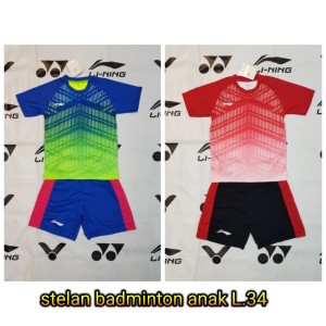 Setelan Badminton Jersey Bulutangkis Kaos Badminton Lining Tokopedia