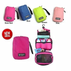 Terlaris Travel Mate Toilet Organizer Bag Travel Bag Tas Kosmetik Mandi Tokopedia