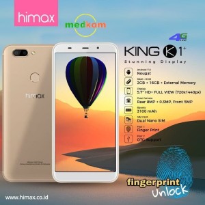 Himax M24s King K1 Plus 4g Ram 2gb Rom 16gb Finger Print Tokopedia
