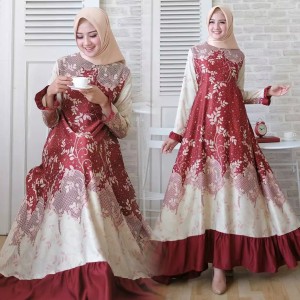 Baju Wanita Batik Gamis Tokopedia
