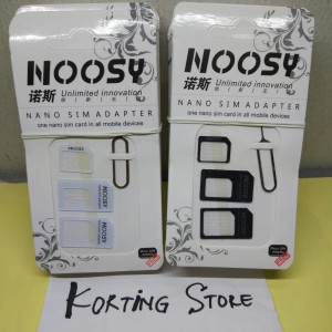 Sim Card Sim Card Adapter Noosy Noosy Sim Card Adapter Sim Card Adapter 3in1 Aksesoris Hp Tokopedia