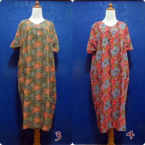 Daster Kencana Ungu Ds 40 Kub Baju Tidur Uk Besar Tokopedia