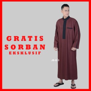 Baju Gamis Pria Jubah Saudi Farrasi Tokopedia