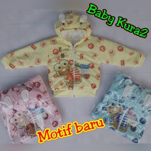 Baju Jaket Bayi Tebal Sleting Tokopedia