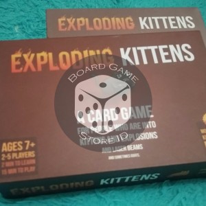 Exploding Kittens Red Board Game Harga Promo Tokopedia