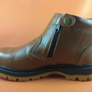 Sepatu Safety Boyken Resleting Kulit Asli Berkualitas Harga Terjangkau Tokopedia