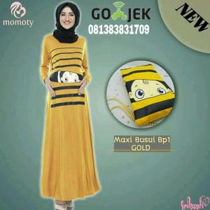 Gamis Hamil Dan Menyusui Terbaru Original Momoty Tokopedia