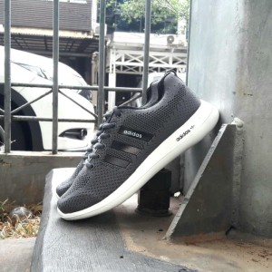 Sepatu Running Adidas Cloudfoam Pria Olahraga Sekolah Tokopedia