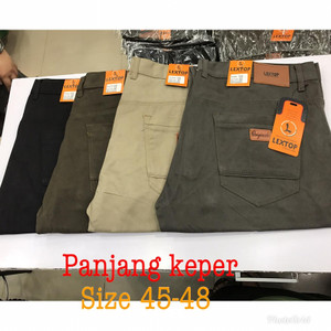 Celana Pria Chino Size Jumbo Tokopedia