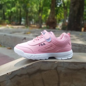 Sepatu Fila Distruptor Kids Anak Sneakers Kets Casual Perempuan Tokopedia