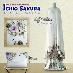 Harga Promo Mukena Sakura Ichio Tokopedia