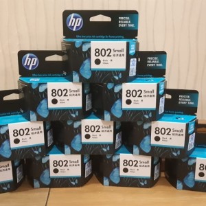 Tinta Hp 802 Black Small Tokopedia