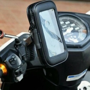 Holder Anti Hujan Copet Untuk Smartphone Handphone Di Motor U Smartphone Ukuran Sampai 5 5 Tokopedia
