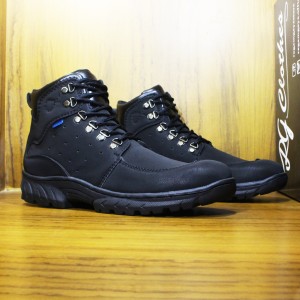 Sepatu Boots Pria Kickers Safety Hitam Tokopedia