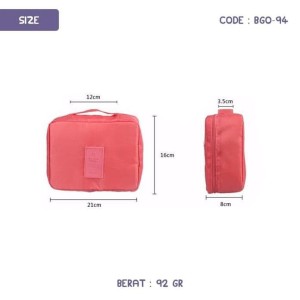 Sale Tas Kosmetik Makeup Pouch Organizer Bag Tokopedia