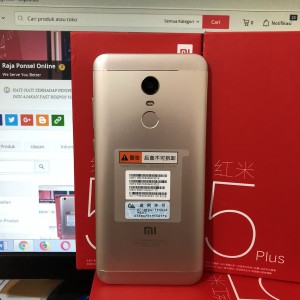 Xiaomi Redmi 5 Plus Gold Ram 3 32 Gb Rom Global Stabil Tokopedia