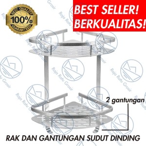 Rak Dinding Kamar Serbaguna Rak Kosmetik 2 Susun Shabby Vintage Furniture Rumah Loving Home Tokopedia