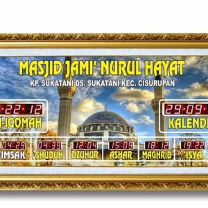 Jam Digital Masjid A Tokopedia