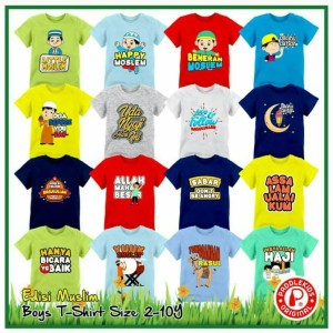 Kaos Muslim Anak Kaos Karakter Anak Baju Paddlekids Laki Laki Tokopedia