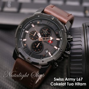 Jam Tangan Super Swiss Army Chronograph Tokopedia