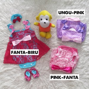 Set Baju Bayi Perempuan Jumper Bayi Overall Bayi Baju Bayi Lucu Setelan Bayi Setelan Anak Tokopedia