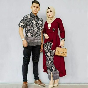 Baju Muslim Couple Busana Muslim Couple Tokopedia