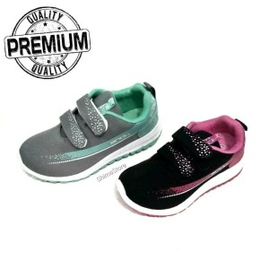 Sepatu Anak Perempuan Ando Adelline Hitam Fuchsia Bertali Tokopedia