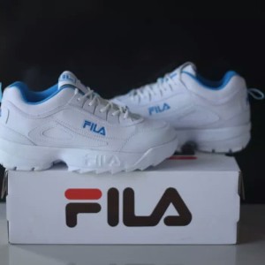 Sepatu Fila Cewek Biru Tokopedia
