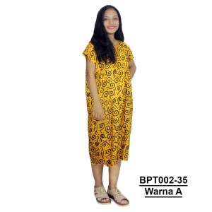 Daster Batik Dress Baju Santai Baju Harian Tokopedia
