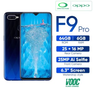 Oppo F9 Pro Twilight Blue Ram 6gb 64gb Tokopedia