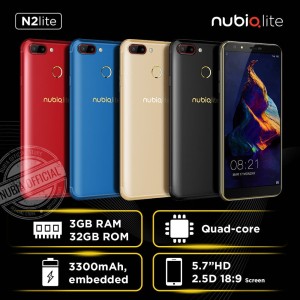 Nubia N2lite Tokopedia