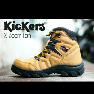 Kickers Boots Safety Tan Tokopedia