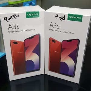 Oppo A3s Red Ram 2gb Internal 16gb Tokopedia