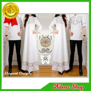 Couple Elegan Putih Cp Batik Katun Tokopedia