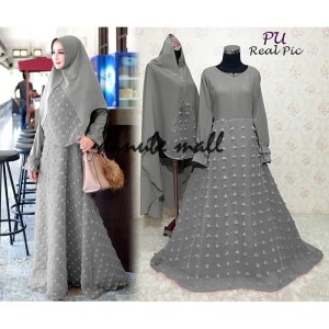 Abaya Gamis Syari Baju Muslim Black Tokopedia